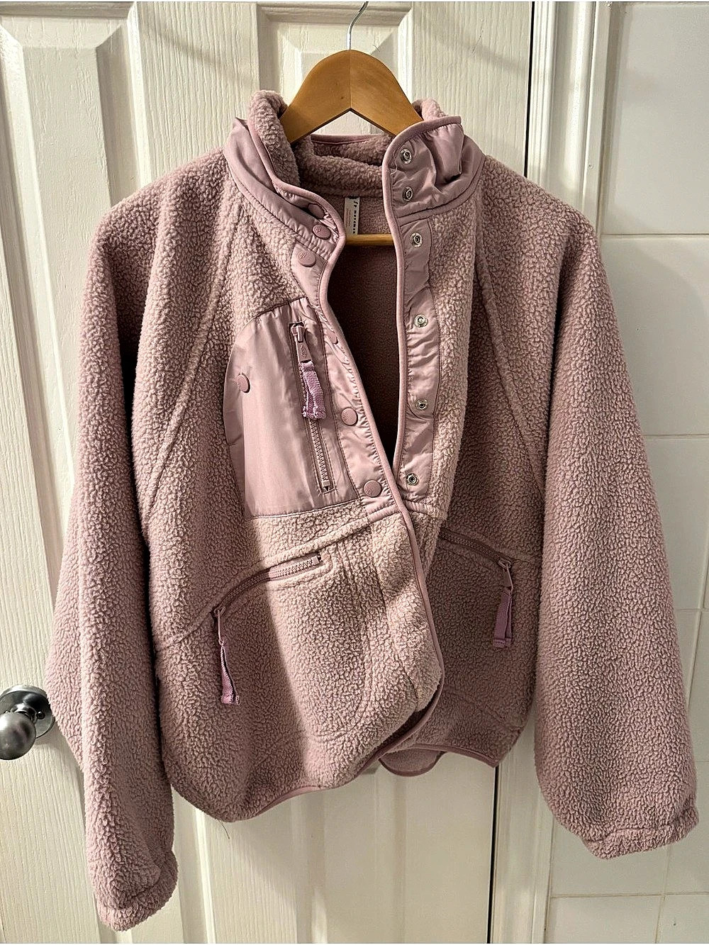 Free People Hit The Slopes Fleece Jacket
